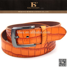 Orange helle Farbe Gürtel 2015 shinny PU Gürtel